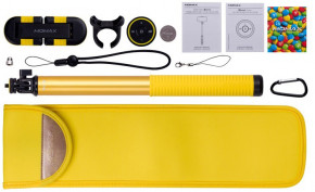 - Momax SelfieHero 150cm with Bluetooth Black/Yellow (KMS8D) 3