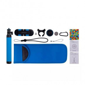 - Momax Selfie Hero Bluetooth Selfie Pod 100cm Blue/Black (KMS7D) 3