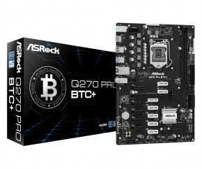   ASRock Q270 PRO BTC+ Socket 1151 3