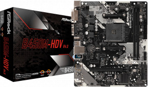   ASRock B450M-HDV R4.0 5