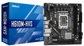   ASRock H610M-HVS Socket 1700 3