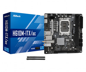   ASRock H610M-ITX/AC Socket 1700 3