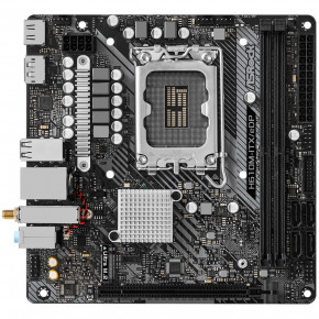   ASRock H610M-ITX/eDP (1700/H610, 2*DDR4, PCIex16, HDMI/DP/eDP, 4xSATA, M.2, GLan, 7.1ch, miniITX) (H610M-ITX/eDP)