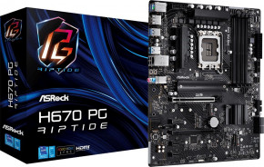   ASRock H670 PG Riptide Socket 1700 3