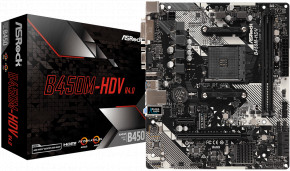   AsRock B450M-HDV R4.0 5