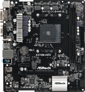   ASRock X370M-HDV (sAM4)