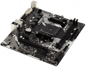   ASRock X370M-HDV R4.0 Socket AM4 4