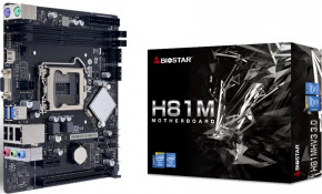 a  BIOSTAR H81MHV3 3.0 (s1150/H81/DDR3/mATX) 3