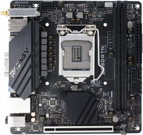   Biostar Socket 1200 Intel Z490 MiniITX 1 x PCI-E 3.0 x16 2 x DDR4 DIMM;   2 24-pin 8-pin (Z490GTN)