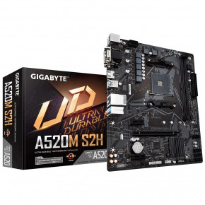   Gigabyte A520M S2H Socket AM4 7