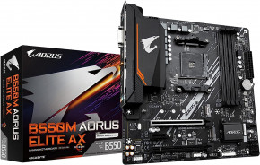   Gigabyte B550M AORUS Elite AX