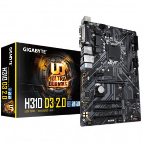   Gigabyte H310 D3 2.0 Socket 1151