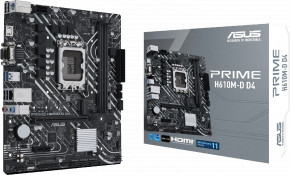   Asus PRIME H610M-D D4 5