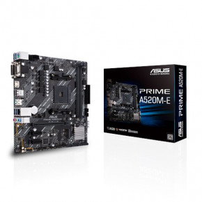   Asus Prime A520M-E Socket AM4 6