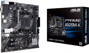   Asus Prime A520M-K Socket AM4 7