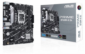   Asus Prime B760M-K D4 Socket 1700 3