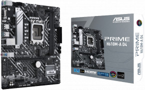   Asus Prime H610M-A D4-CSM Socket 1700 6