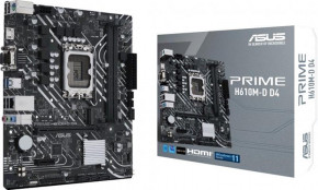   Asus Prime H610M-D D4 Socket 1700 3