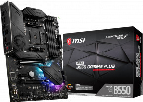   MSI MPG B550 GAMING PLUS sAM4 B550 4xDDR4 M.2 HDMI DP ATX (911-7C56-049) 7