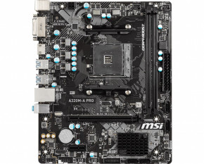   MSI A320M-A Pro Socket AM4 3