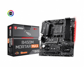   MSI B450M Mortar Max Socket AM4