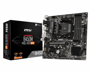   MSI B450M Pro-VDH Max Socket AM4