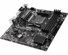   MSI B450M Pro-VDH Max Socket AM4 4