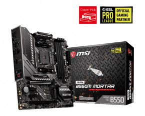   MSI MAG B550M Mortar Socket AM4