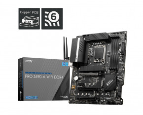   MSI Pro Z690-A WiFi DDR4 Socket 1700 3