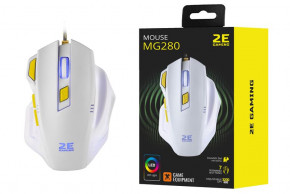  2E GAMING MG280 LED USB White (2E-MG280UWT) 5