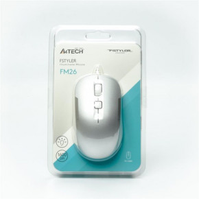  A4Tech Fstyler FM26 Icy White 12