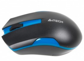  Wireless A4Tech G3-200N Black/Blue USB V-Track