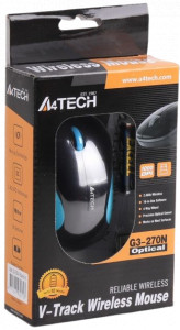   A4Tech G3-270N Black/Blue USB V-Track 6