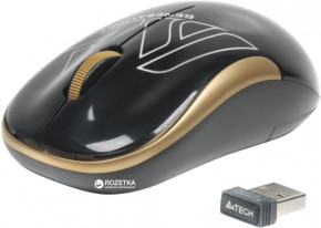  A4Tech G3-300N (Black+Golden) V-Track USB, 1000dpi