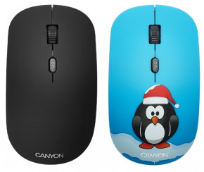   Canyon CND-CMSW400PG Black/Blue Penguin USB