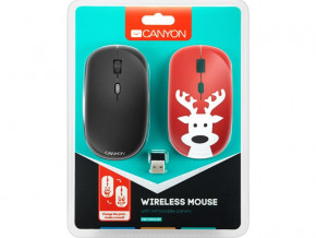   Canyon CND-CMSW401DR Black/Red Deer USB 9