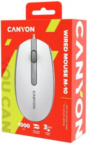  Canyon M-10 USB White Grey (CNE-CMS10WG) 7