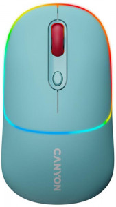   Canyon MW-22 Dual Band RGB Wireless Dark Cyan (CNS-CMSW22DC)