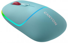   Canyon MW-22 Dual Band RGB Wireless Dark Cyan (CNS-CMSW22DC) 4