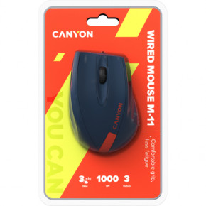  Canyon M-11 USB Blue (CNE-CMS11BR) 6