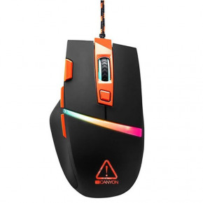  Canyon Sulaco CND-SGM04RGB Black/Orange USB