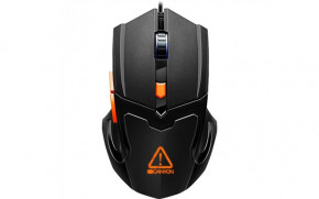  Canyon Vigil CND-SGM02RGB Black/Orange USB