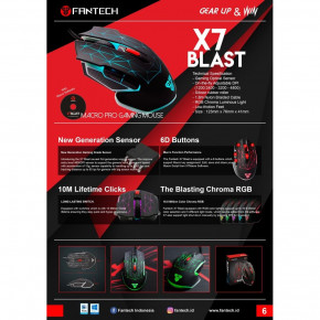 USB  Fantech X7 Blast  ׸ 5