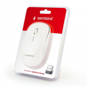  Wireless Gembird MUSW-4B-01-W White USB 3