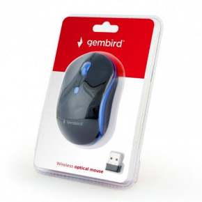   Gembird MUSW-4B-03-B Black/Blue USB 4