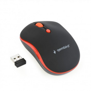   Gembird MUSW-4B-03-R Black/Red USB 3