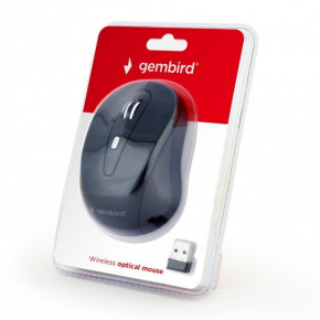  Wireless Gembird MUSW-6B-01 Black USB 3