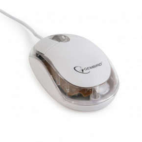  Gembird MUS-U-01-WT, USB, white