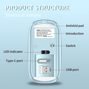   USB/Type-C Halpilt Q23S Blue 3