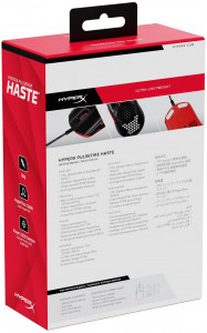  HyperX Pulsefire Haste USB Black/Red (4P5E3AA) 10